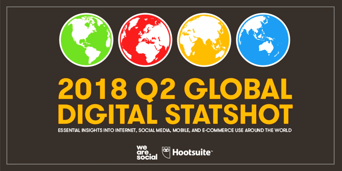 2018’in İlk Çeyreği İçin Global Dijital Rapor Yayınlandı