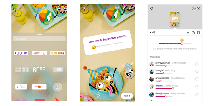 Instagram Hikayelerine Slider Anket Özelliği Geldi