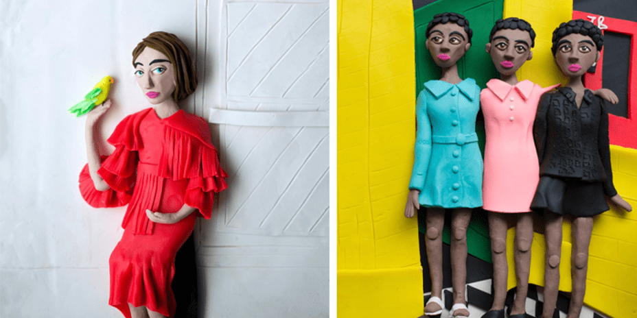 Play-Doh ile Yeniden Yaratılan Ünlü Fotoğraflar