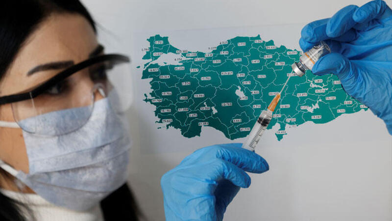 Türkiye’nin Aşı Haritası Erişime Açıldı